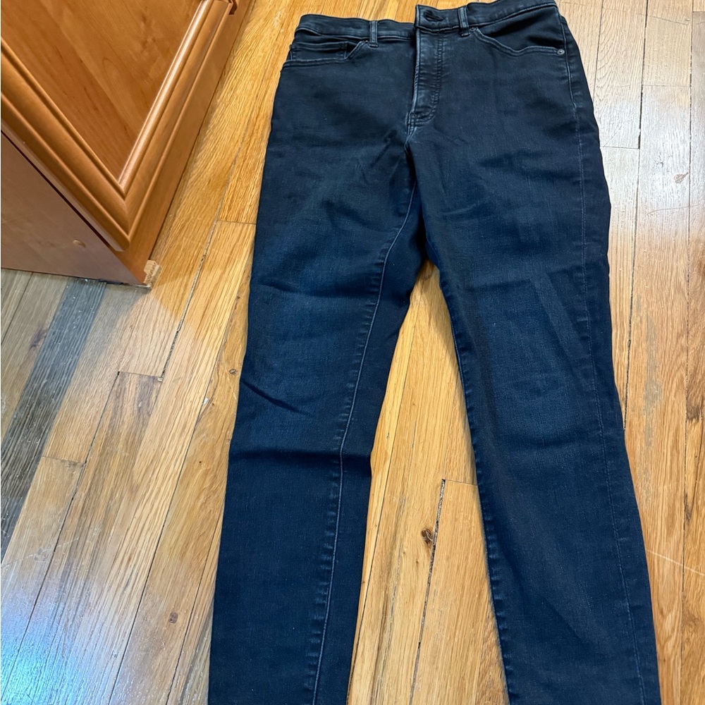 Express Black Denim Jeans